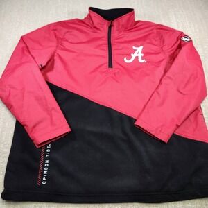 Alabama Crimson Tide Sweatshirt Men XL Franchise Club Baseball NCAA Windbreaker
